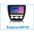 Android System Car GPS para Sagitar com Car DVD Player Tracker